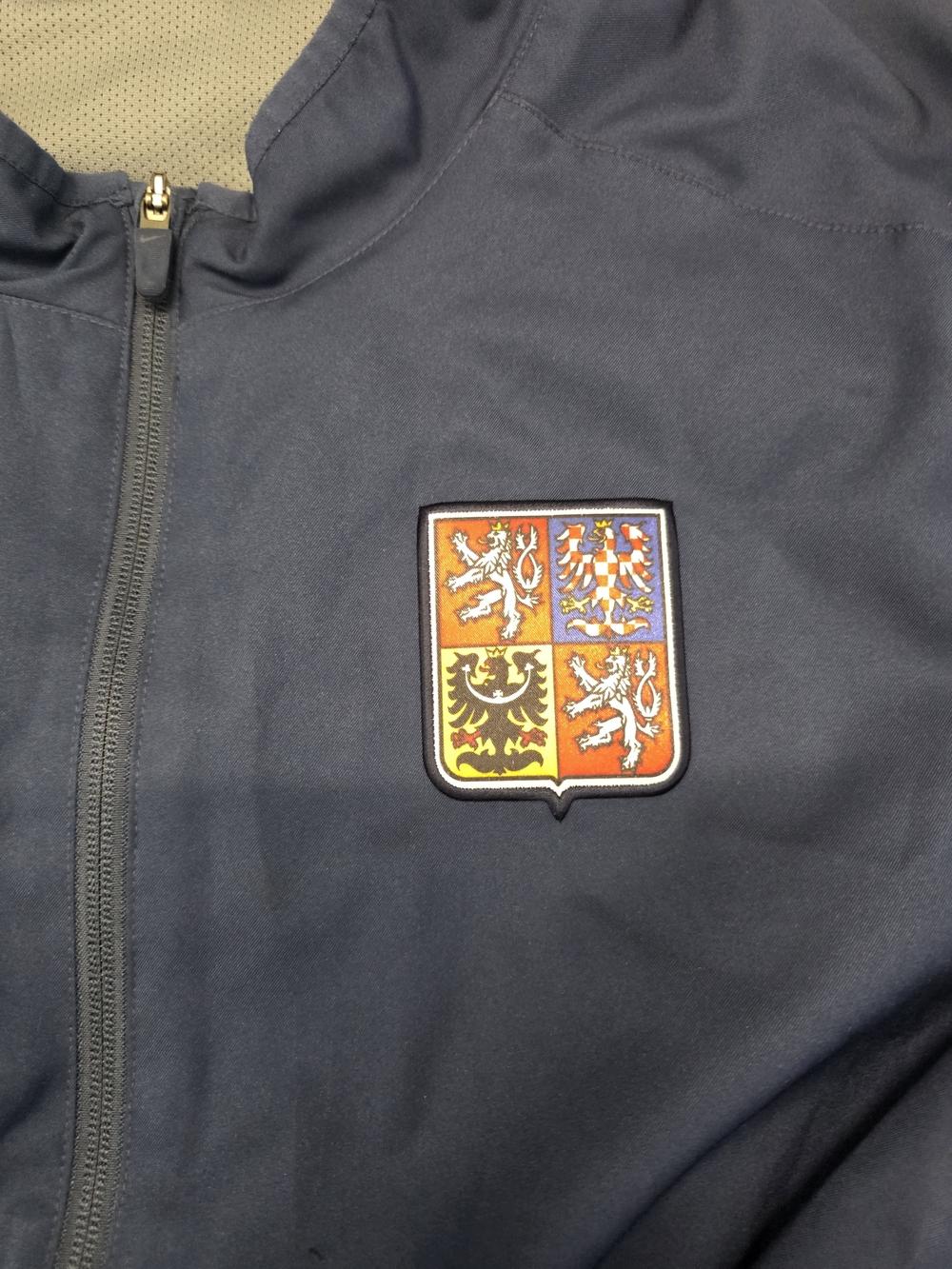 Vintage Team Czech Republic Soccer Futbol Jacket Men's Size XL - Picture 3 of 7